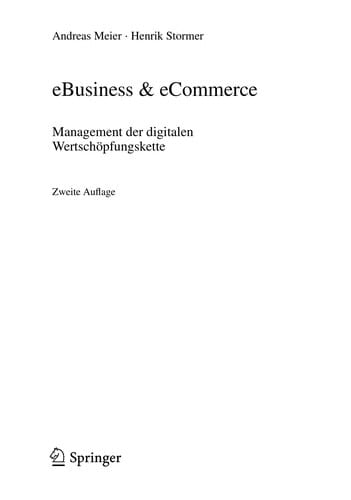 eBusiness & eCommerce