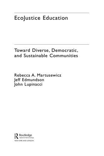 Ecojustice education