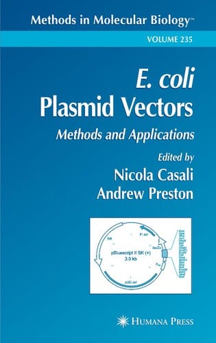E. coli plasmid vectors