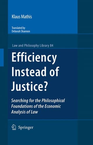 Efficiency instead of justice?