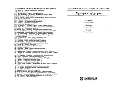 Eigenspaces of graphs