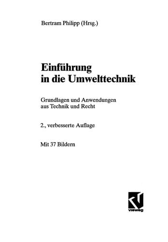 Einführung in die Umwelttechnik