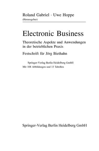 Electronic Business