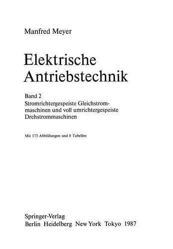 Elektrische Antriebstechnik