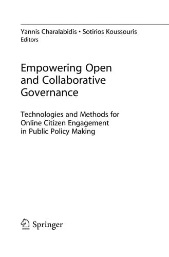 Empowering Open and Collaborative Governance