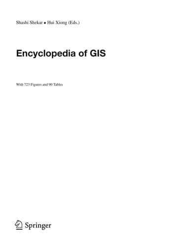 Encyclopedia of Geographical Information Sciences
