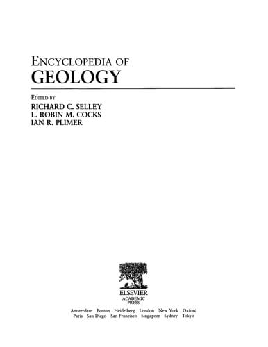 Encyclopedia of geology