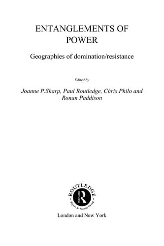 Entanglements of power