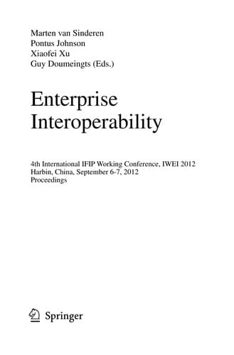 Enterprise Interoperability