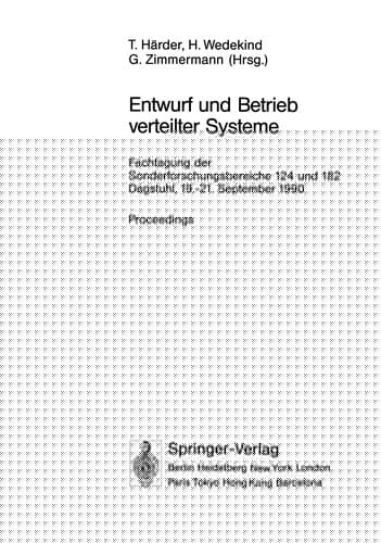 Entwurf und Betrieb verteilter Systeme