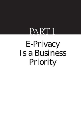The E-Privacy imperative