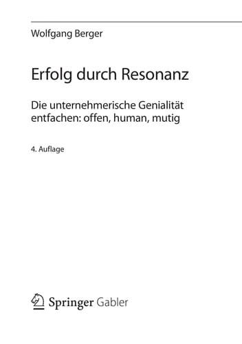 Erfolg durch Resonanz