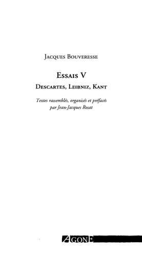Essais