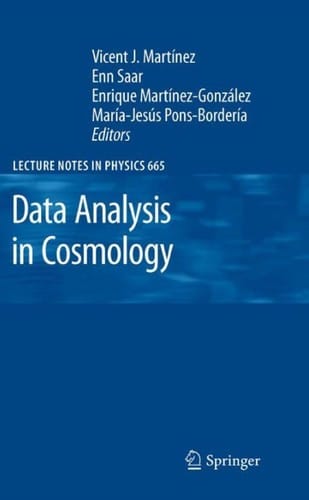 Data Analysis in Cosmology