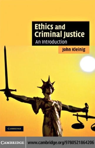 Ethics and Criminal Justice