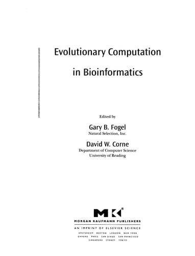 Evolutionary computation in bioinformatics