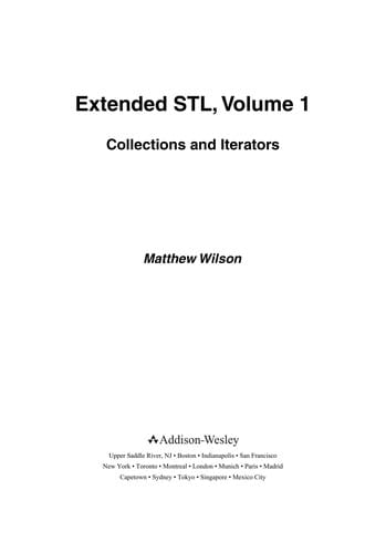 Extended STL