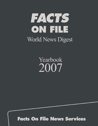 Facts on file world news digest yearbook