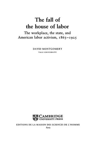 The fall of the house of labor
