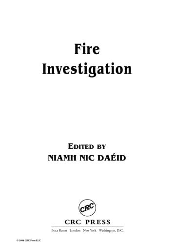 Fire investigation