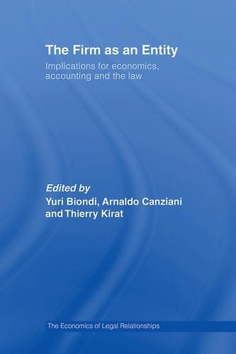 The firm as an entity