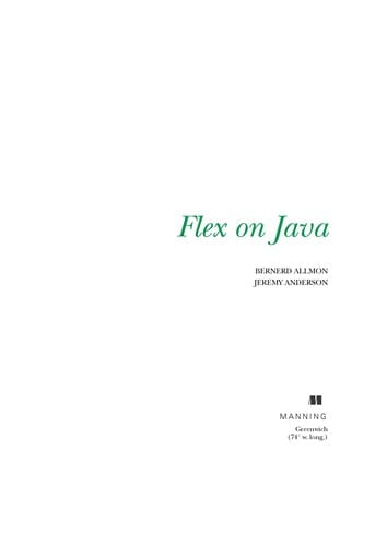 Flex on Java