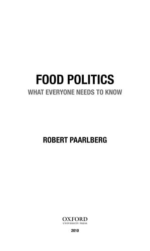 Food politics