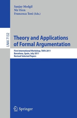 Theorie and Applications of Formal Argumentation