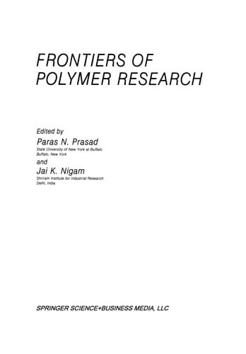 Frontiers of Polymer Research