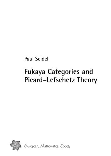 Fukaya categories and Picard-Lefschetz theory