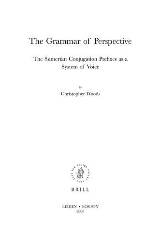 The grammar of perspective