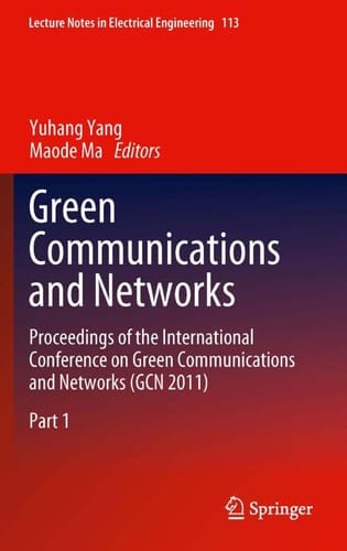 Green Communications and Networks