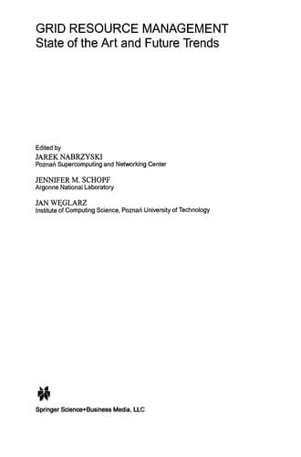 Grid Resource Management