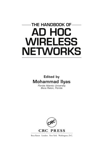 The handbook of ad hoc wireless networks