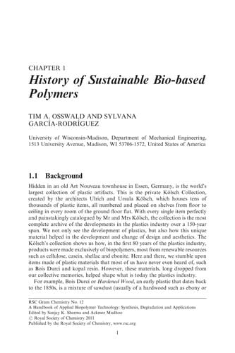A Handbook of Applied Biopolymer Technology