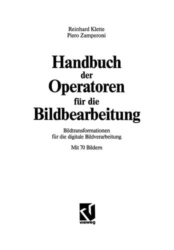 Handbuch der Operatoren für die Bildbearbeitung