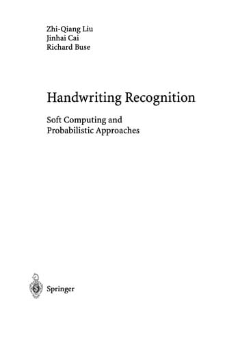 Handwriting recognition