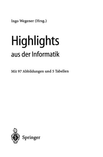 Highlights aus der Informatik