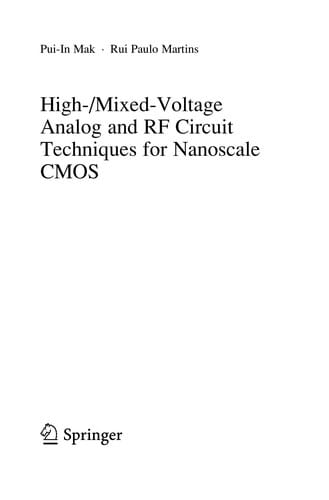 High-/Mixed-Voltage Analog and RF Circuit Techniques for Nanoscale CMOS
