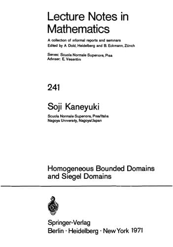 Homogeneous bounded domains and Siegel domains
