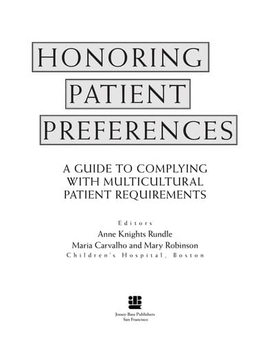 Honoring patient preferences