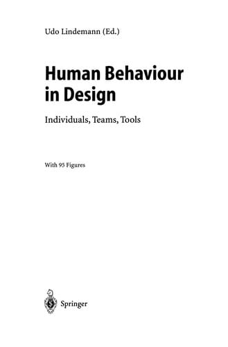 Human Behaviour in Design