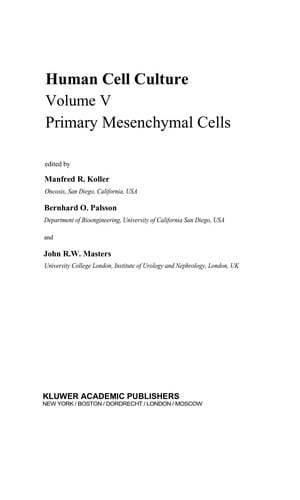 Primary mesenchymal cells