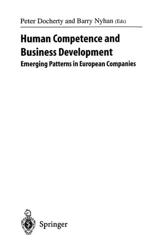 Human Competence and Business Development