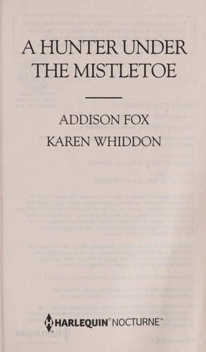 A hunter under the mistletoe