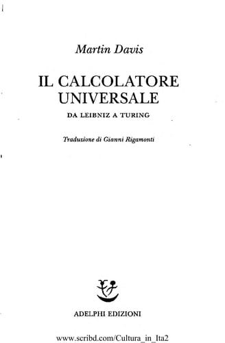 Il calcolatore universale
