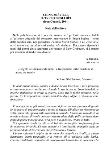 Il treno degli dèi