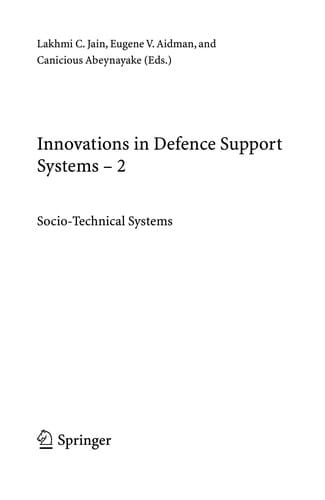 Innovations in Defence Support Systems -2