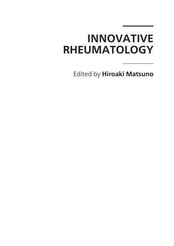 Innovative rheumatology