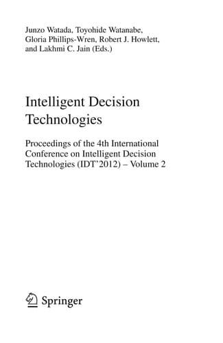 Intelligent Decision Technologies